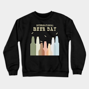 International Beer Day - Cheers for the World Crewneck Sweatshirt